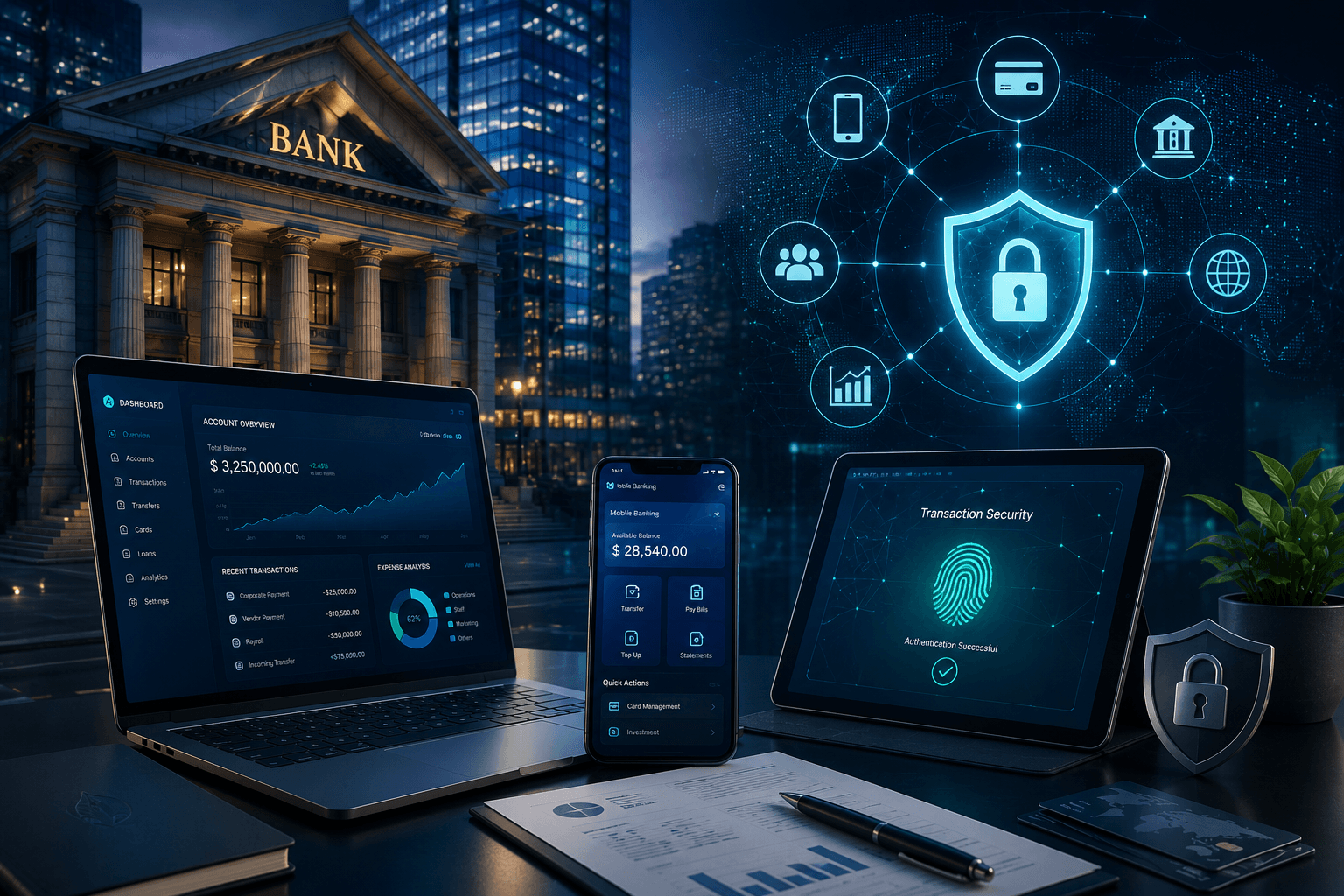 Digital banking operations