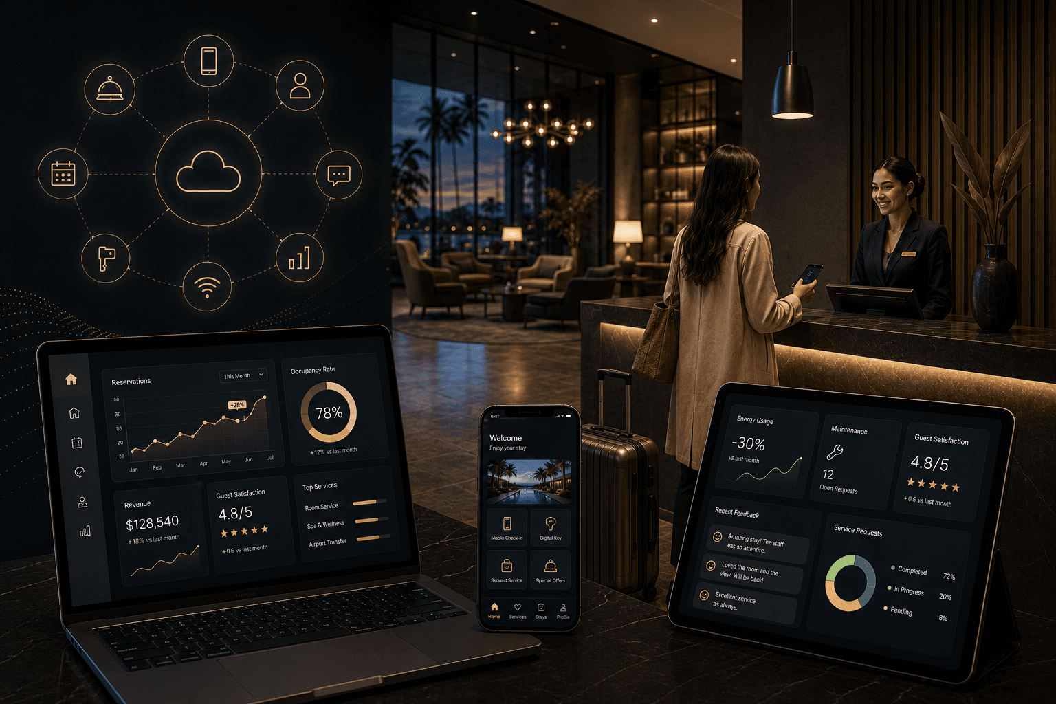Guest-first hospitality technology